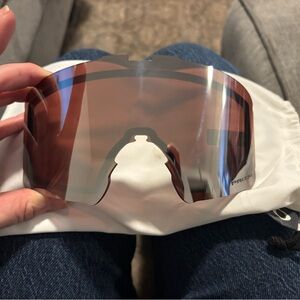 Oakley Line Miner M Silver Visor Lens